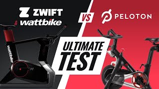 Ultimate Test! Zwift & WattBike vs Peloton