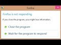 How to Fix Mozilla Firefox not Responding Working & Browser Hangs