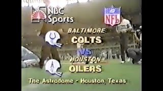 1980 Week 3 - Colts vs. Oilers