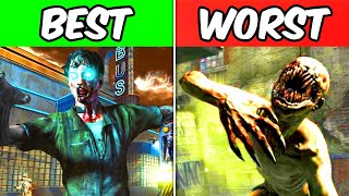 RANKING EVERY MAP (cod zombies)