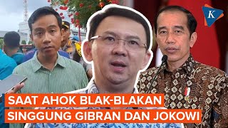 Ahok Blak-blakan Sebut Gibran Ban Serep dan Jokowi Bukan Joki Prabowo