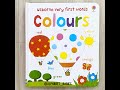 Usborne Very first Words - Colours by IG @alphabet_babies