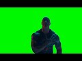 It's About Drive It's About Power... The Rock (Face Off) Green Screen