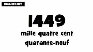 How to say 1449 in French