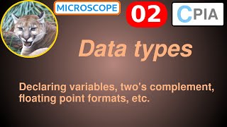 02. C Programming for IA: Data types, two's complement, fixed point and floating point formats
