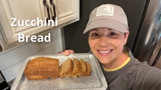 How to make a simple zucchini bread | What to do with leftover zucchini from a garden