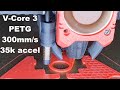 Rat Rig V-Core 3 500 printing 3.1 upgrade parts at high speed