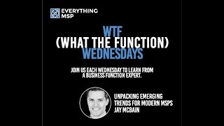 MSP Trends and AI with Chief Analyst Jay McBain