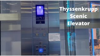 (Nice)Thyssenkrupp Traction Scenic Elevator at AEON Mall, Sentul.