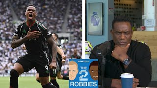 Gabriel Magalhaes was 'colossus' for Arsenal against Tottenham | The 2 Robbies Podcast | NBC Sports