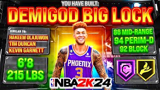 THE "BIG LOCK" BUILD THAT WILL BREAK NBA 2K24!