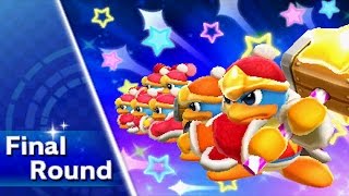 Kirby Triple Deluxe - Kirby Fighters Deluxe (Very Hard) Walkthrough Part 1 - Beetle Ability