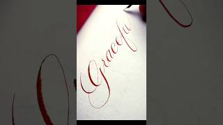 How to write graceful ✅💯🙌🏻#art #calligraphy #design #handwriting