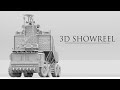 3D Modelling SHOWREEL - Tanmay Panchal (MAAC Andheri)