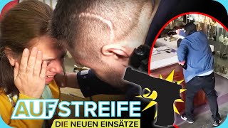 Trauma für's Leben? 😭 Sie wird OPFER eines RAUB-ÜBERFALLS im Geschäft! | Auf Streife | SAT.1