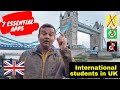 Top essential apps for international students in UK l must have these apps before coming to UK🇬🇧