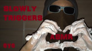 gyg SLOWLY TRIGGERS | SHAVING FOAM ASMR