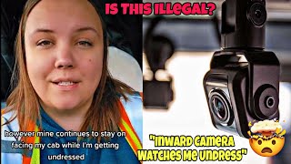 Truck Driver Says That Her Inward Facing Camera Watches Her Change In Cab 😵