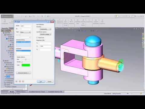 Nastran In-CAD - Solidworks Integration - YouTube