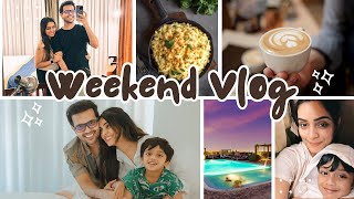 Weekend Vlog - Pool Time, Park Play \u0026 Yummy Dinner | Vlog | Nimmy Arungopan