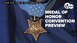 Getting ready for the 2025 Medal of Honor Convention in Chattanooga