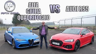 Alfa Giulia Quadrifoglio vs Audi RS5: Shoot-Out! | Fifth Gear