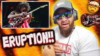 First Time Hearing VAN HALEN - Eruption Guitar Solo (REACTION!!)