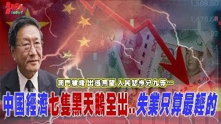 程曉農聊天室：中國經濟七隻黑天鵝全出...失業只算最輕的 潤門被堵 出逃無望 人民悲慘分九等⋯