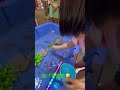 いずちゃん本物の金魚すくいに挑戦👍🐟