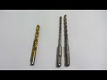 hss vs. sds drilling bits