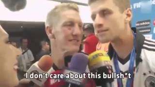 watch Thomas Mueller's hilarious response to a Golden Boot question