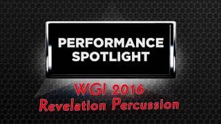 WGI Finals 2016 – Revelation Percussion 2