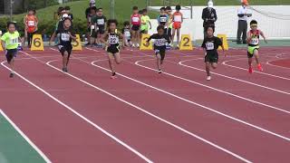 ⑰とあ100m 第29回足立ジュニア陸上競技大会20221009