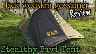 Jack Wolfskin Gossamer Tent Review | A good Stealth Wild Camping Bivi Tent