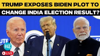 USA: Trump Exposes Biden's Plot To Change India Election Result? Slams Democrat Revenge Plan For Him