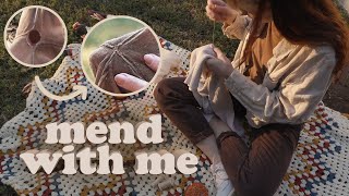 mend with me | repair clothing with 3 basic stitches by hand