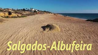 Praia dos Salgados 2023 4K Albufeira Algarve Portugal Mavic 2 Pro