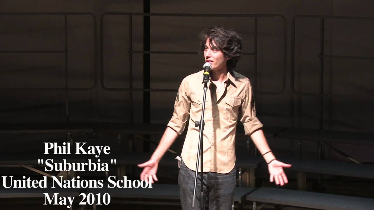 Phil Kaye Performs "Suburbia" - YouTube