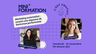 Marketing automatisé : conçois une séquence de bienvenue performante