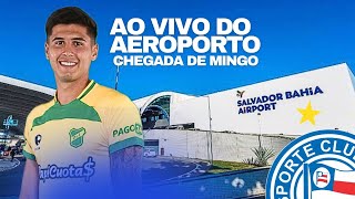 🇦🇷✈️ AO VIVO DO AEROPORTO: SANTI RAMOS, REFORÇO PRA ZAGA, CHEGANDO EM SALVADOR!