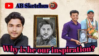 Why Is He Our Inspiration || କାହିଁକି ସେ ମୋ ପାଇଁ ପ୍ରେରଣା || How To Draw A Full Sketches ||StepByStep