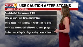Hurricane Preparedness Week: Using caution after storms move out