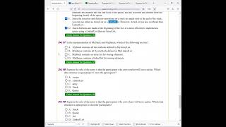 Daniel Liang Java Chapter 24 Multiple Choice Questions Part 2
