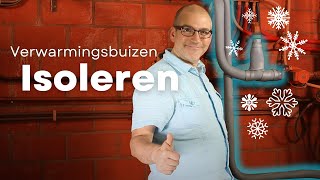 Je verwarmingsbuizen isoleren