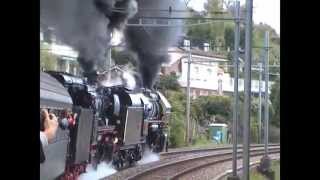 Mikado Doppeltraktion / Double Header with DB BR 41 018 \u0026 SNCF 141R 1244 (Part Two - HD)