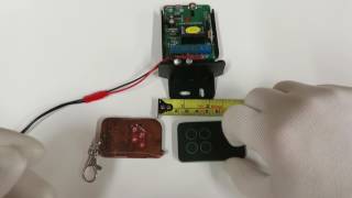 Multi Frequency Fixed Code Remote control programming 286 868Mhz