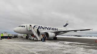 FINNAIR a319 Takeoff and climb from Kittilä