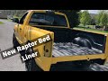 The bee gets new raptor bed liner