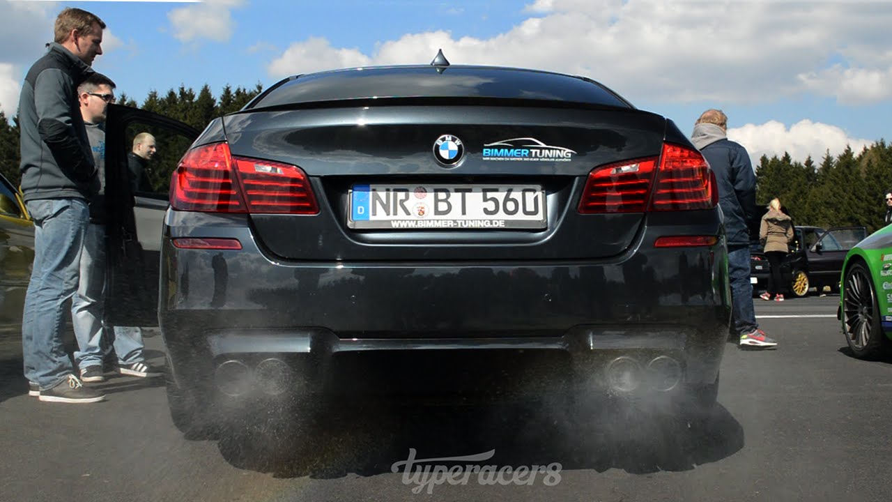 700HP BMW M5 F10 By Bimmer Tuning: LOUD SOUNDS! (Akrapovic) - YouTube