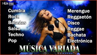 MÚSICA VARIADA 🏴‍☠️Pop, Baladas, Cumbia, Rock, Merengue, Techno, Salsa, Reggaetón, Bachata y Reggae